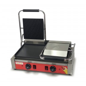 Гриль контактный GoodFood ECG20EA Panini RED   